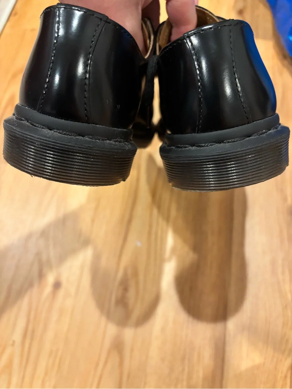 Doctor Martens Archie II Polished Smooth Leather Loafers Oxfords Size 36
